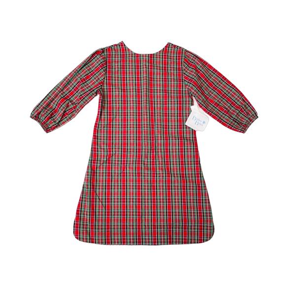 NWT Bailey Boys Size 8 Red Tartan Plains Dress - Picture 1 of 7